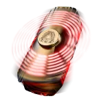 R-7090 Iron Edge Earbuds  Fidget Spinner | 40ms Ultra Low Latency - Image 3