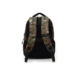 Poso PS-628 Solar Backpack Army Green Camouflage with Solar Plate - Image 3