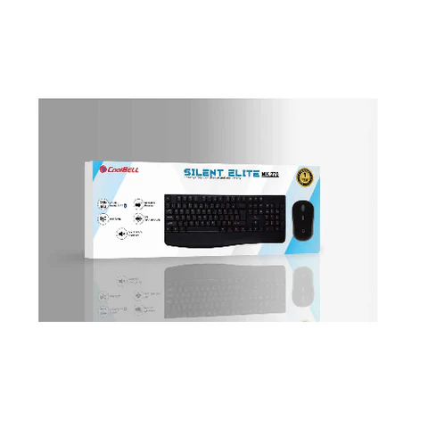 Wireless Keyboard and Mouse Combo - Silent Elite MK 270