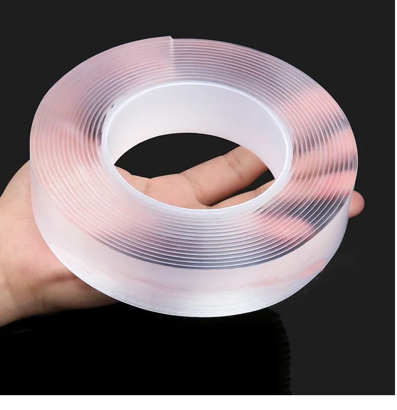 Double Sided Tape for Walls Heavy Duty Removable Mounting Tape Strong Adhesive Washable Reusable Wall Tape