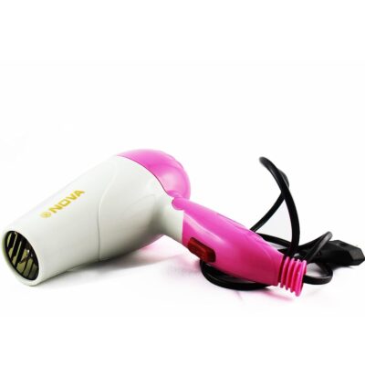 Professional Foldable Hair Dryer 1000W 2-Speed Portable Hair Drying Machine for Men Women & Girls