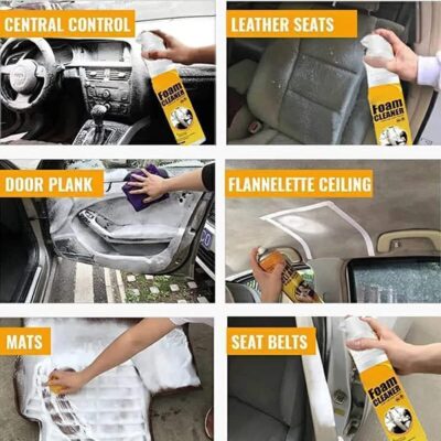 Sogo Multi-Purpose Foam Cleaner 650ml for Fabric Carpet Leather Upholstery Sofa & Household Cleaning